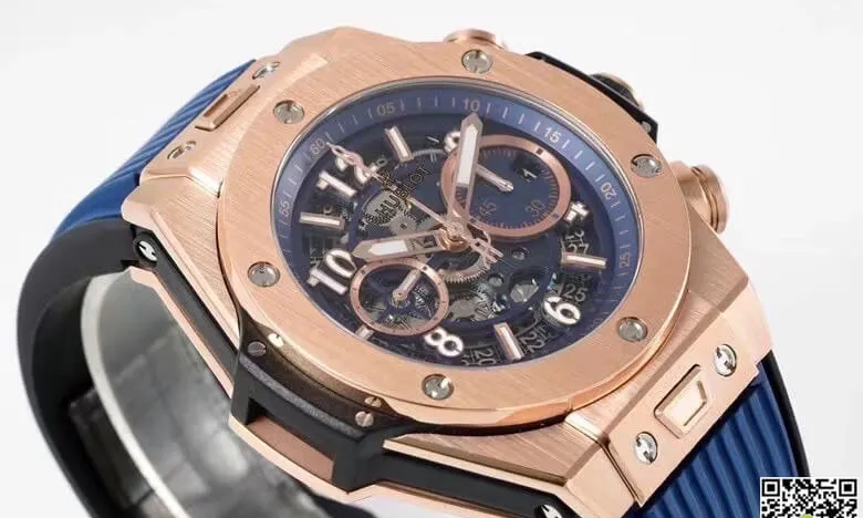 Hublot Big Bang 421.OX.5180.RX ZF Factory 1:1 Best Edition Replica Watch Blue Strap